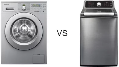 front load vs top load washing machine