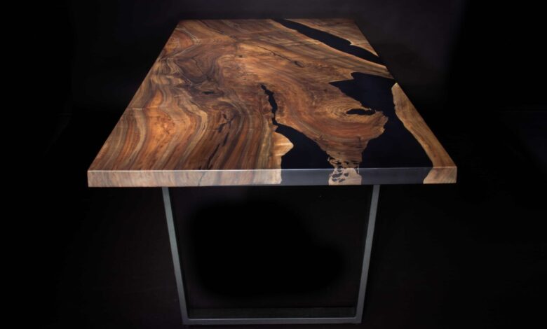 river resin tables