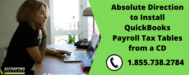 QuickBooks Payroll Tax Tables from a CD