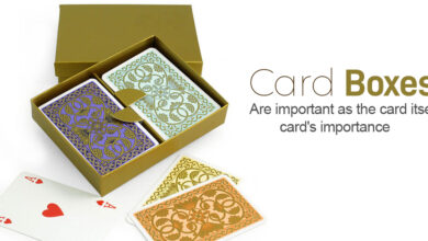 Card boxes are important as the card itself card's importance