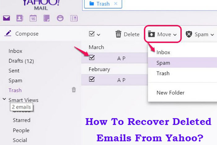 Recover Deleted Emails From Yahoo