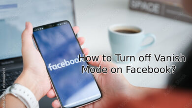 How to turn off Vanish Mode on Facebook?