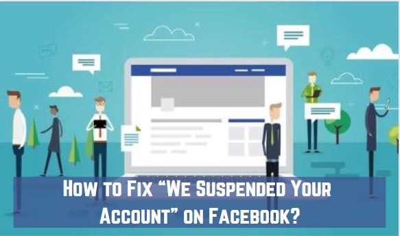 suspended Facebook account