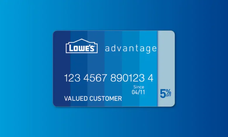 lowes credit card application